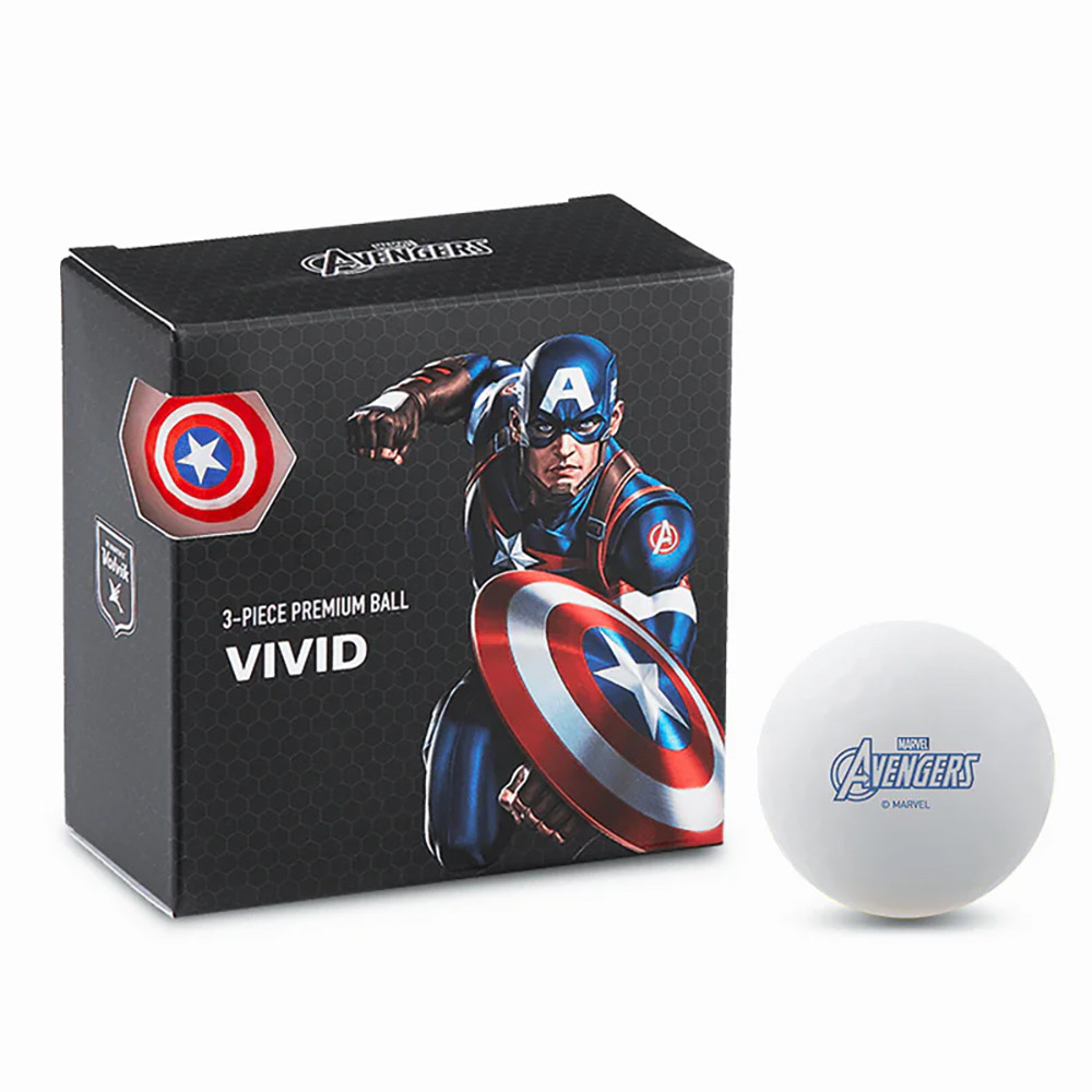 Volvik Vivid Marvel 4 Ball Pack - Maple Hill Golf
